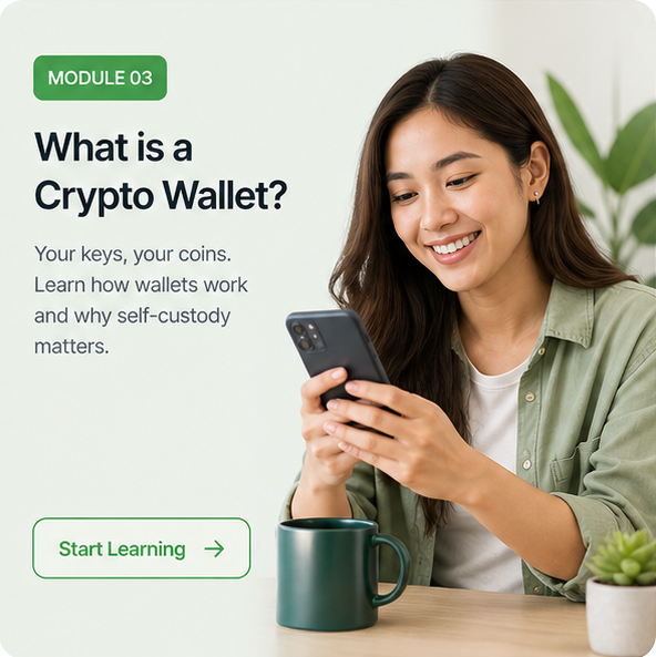 Module 03 – What is a Crypto Wallet?